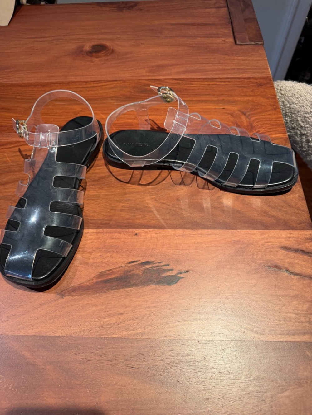 Vince Melina Clear Jelly Sandals - Picture 5 of 6